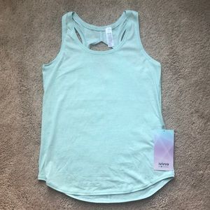 NWT Ivivva by Lululemon blue tank top.